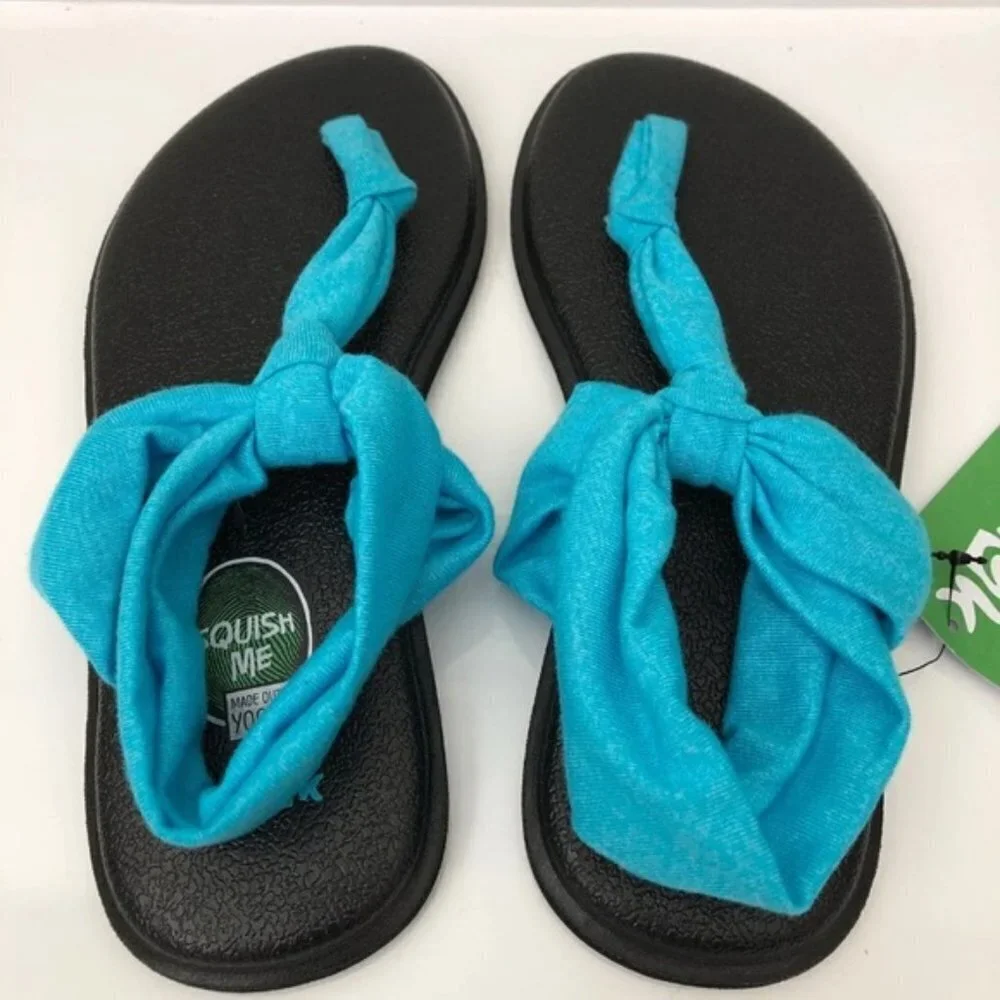Sanuk Lil Yoga Sling Ella Sandal Size 6 Girls